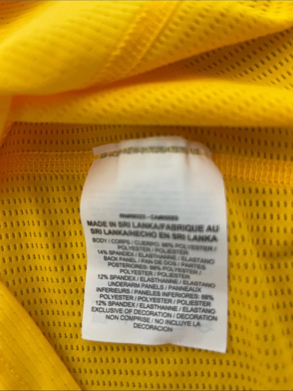 New Jordan men’s   Yellow sleeveless Performance T-Shirt
